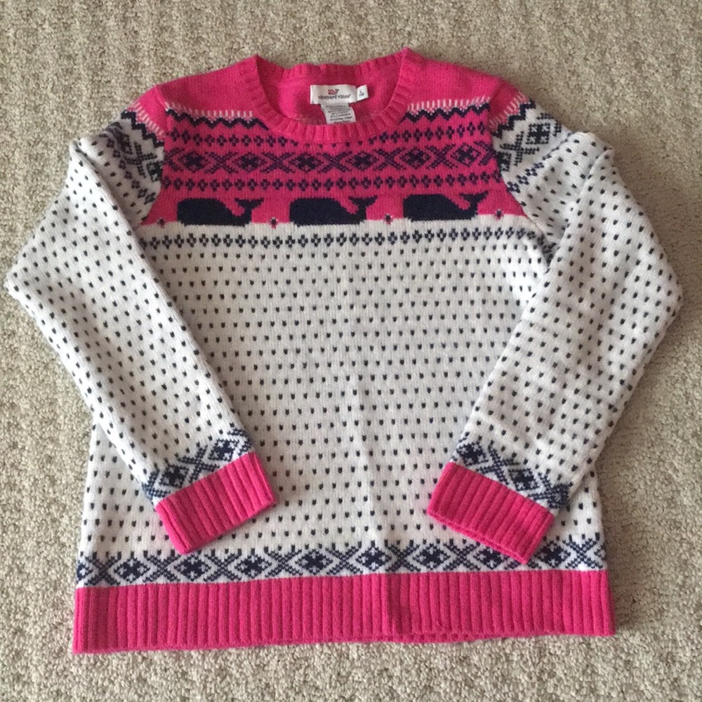 Vineyard Vines Fair Isle Sweater - Girl’s